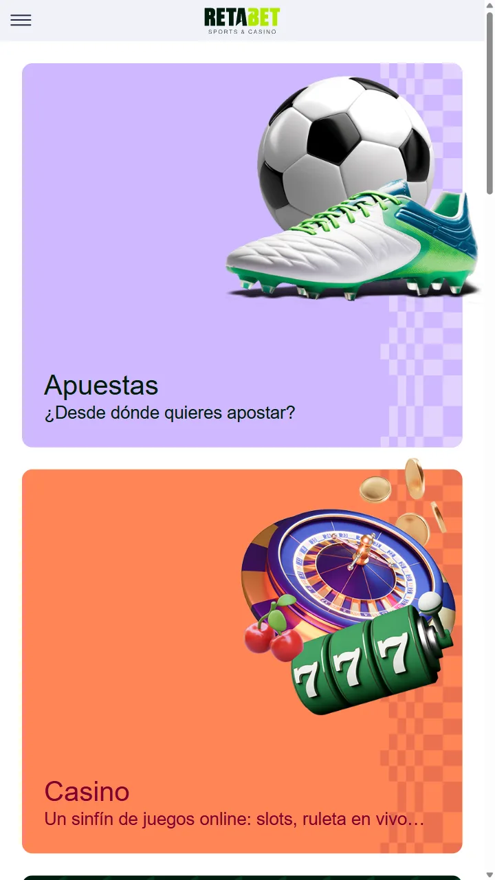 Retabet — casa de apuestas